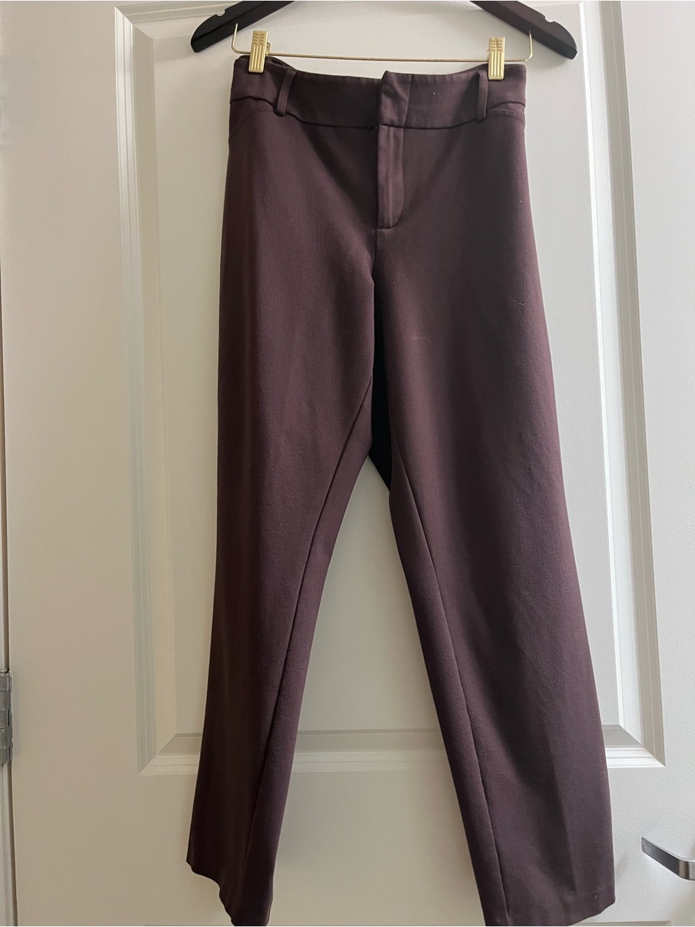 Michael Kors Knit Dress Pants in Deep Brown